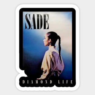 Sade Adu Diamond Life Vintage Sticker